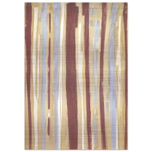 Number 3 Untitled - Lee Krasner Brushed Aluminum Print - 70x100 cm / 28x40 inches | Lee Krasner Aluminum Print | Lee Krasner Prints