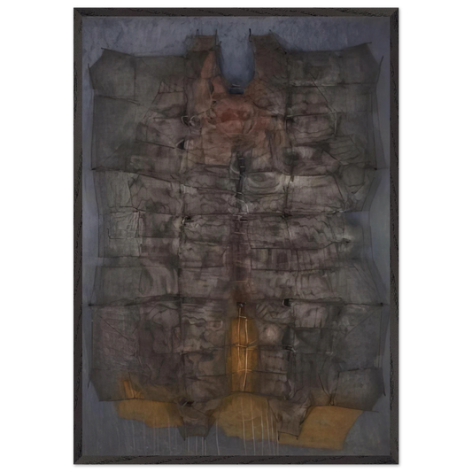 Espejo del Duende - 1963 - Manuel Rivera Framed Art Print – Black Wooden Frame - Default Title - -Framed Art Print