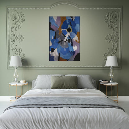 The Dancers - 1958 - Ernst Wilhelm Nay Brushed Aluminum Print - 70x100 cm / 28x40 inches | Ernst Wilhelm Nay Aluminum Print | Ernst Wilhelm Nay Prints