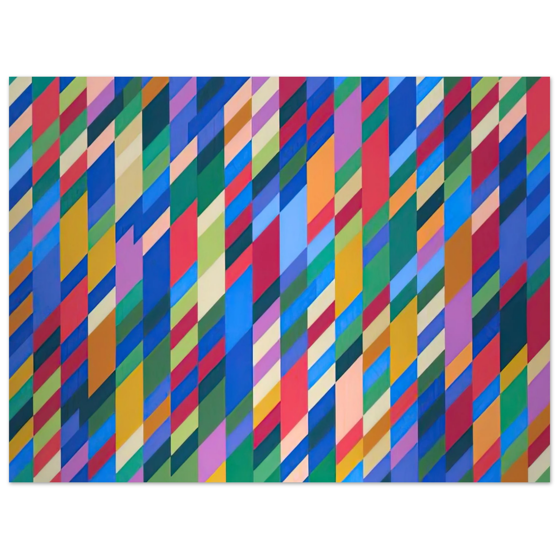 Bridget Riley - NATARAJA 1993 Fine Art Poster - Default Title