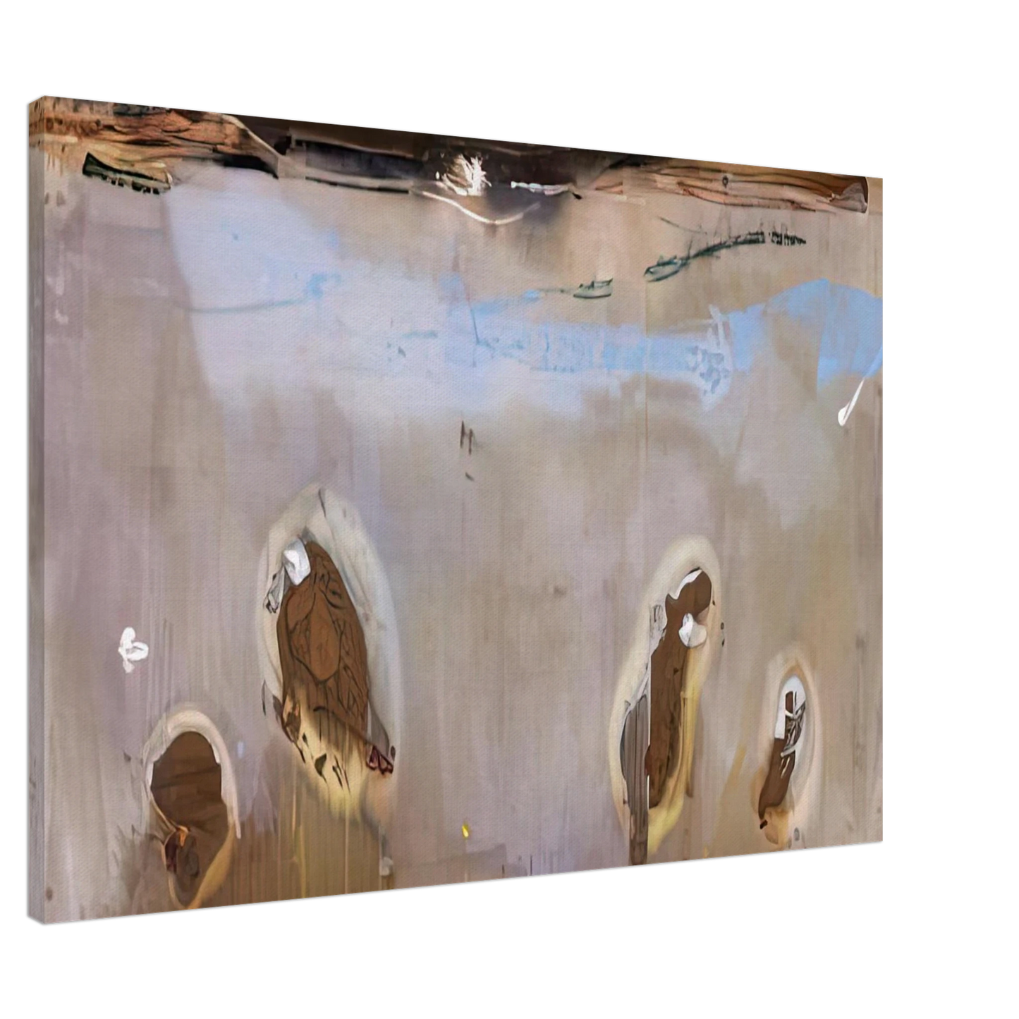Helen Frankenthaler - Tethys, 1981- Wall Art - 60x80 cm / 24x32 inches - Fine Art Poster - -