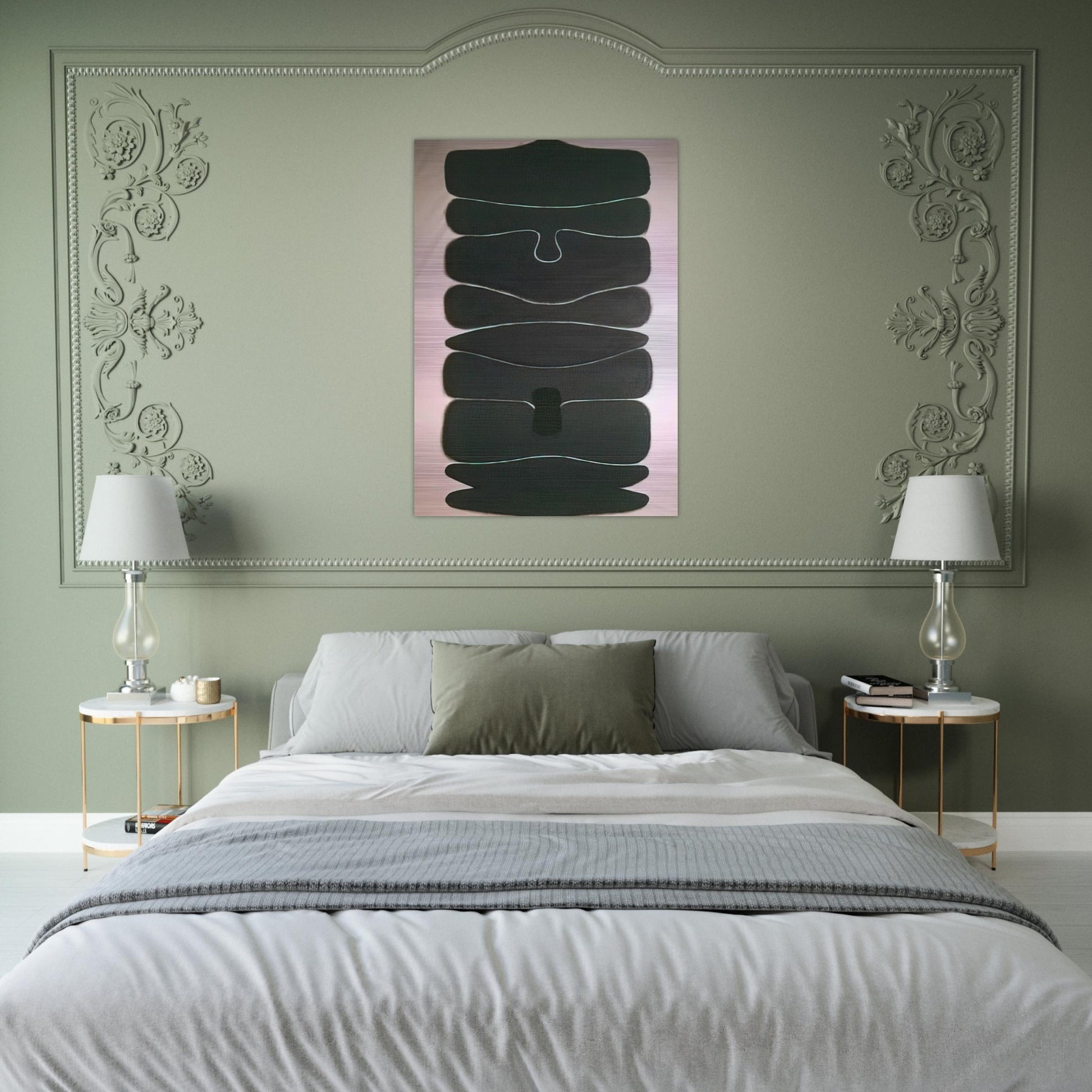 Apollo 1 Ascending Development - 1969 - Victor Pasmore Brushed Aluminum Print - 70x100 cm / 28x40 inches | Victor Pasmore Aluminum Print | Victor Pasmore Prints