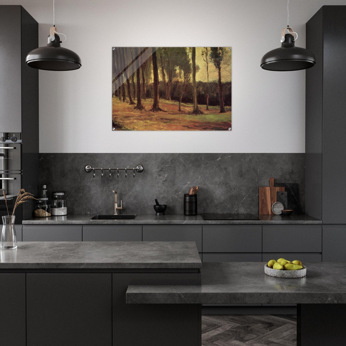 Edge of a Wood - Vincent van Gogh Acrylic Print - 70x100 cm / 28x40″ inches