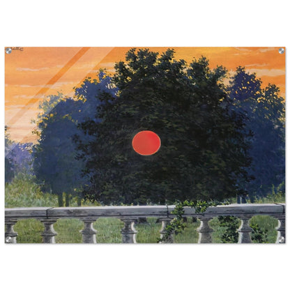 BANQUET 1955 - Rene Magritte Acrylic Print - 70x100 cm / 28x40″ inches | Rene Magritte Wall Art | Rene Magritte Prints