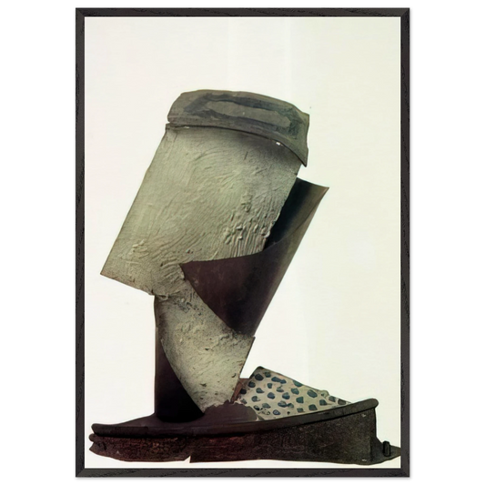 Glass - Pablo Picasso Framed Art Print – Black Wooden Frame - Default Title - -Framed Art Print