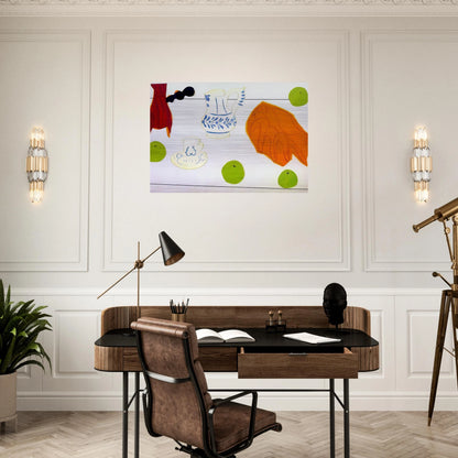 STILL LIFE WITH SEASHELL 1940 - Henri Matisse Brushed Aluminum Print - 70x100 cm / 28x40 inches | Henri Matisse Aluminum Print | Henri Matisse Prints