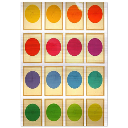 Constellations - 1974 - Max Bill Brushed Aluminum Print - 70x100 cm / 28x40 inches | Max Bill Aluminum Print | Max Bill Prints