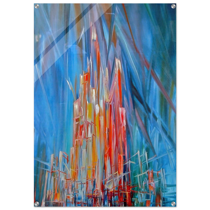 Untitled - Kitsch - Konrad Zuse Acrylic Print - 70x100 cm / 28x40″ inches | Konrad Zuse Wall Art | Konrad Zuse Prints