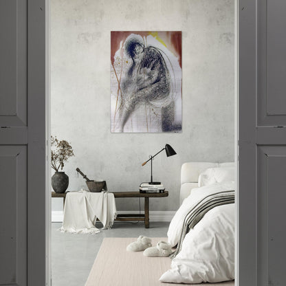 SEDET SOLA CIVITAS PLENA POUPOLO 2 CHRONICLES 36 19 1967 - Salvador Dali Brushed Aluminum Print - 70x100 cm / 28x40 inches | Salvador Dali Aluminum Print | Salvador Dali Prints