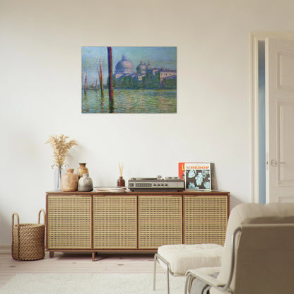 The Grand Canal 03 - claude monet Brushed Aluminum Print - 70x100 cm / 28x40 inches | claude monet Aluminum Print | claude monet Prints