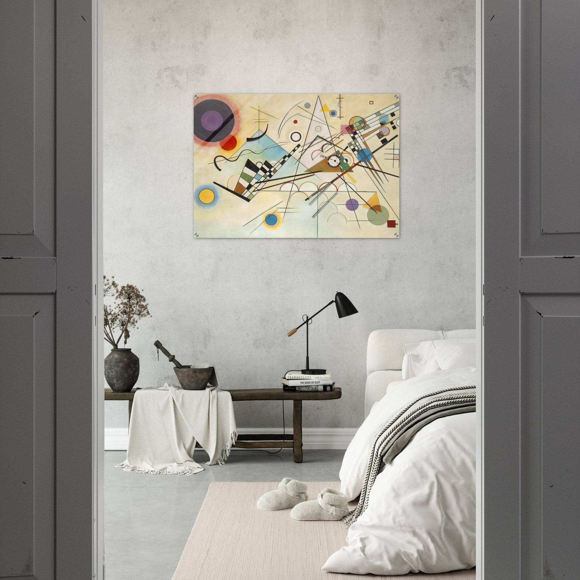 COMPOSITION VIII 1923 - Wassily Kandinsky Acrylic Print - 70x100 cm / 28x40″ inches | Wassily Kandinsky Wall Art | Wassily Kandinsky Prints