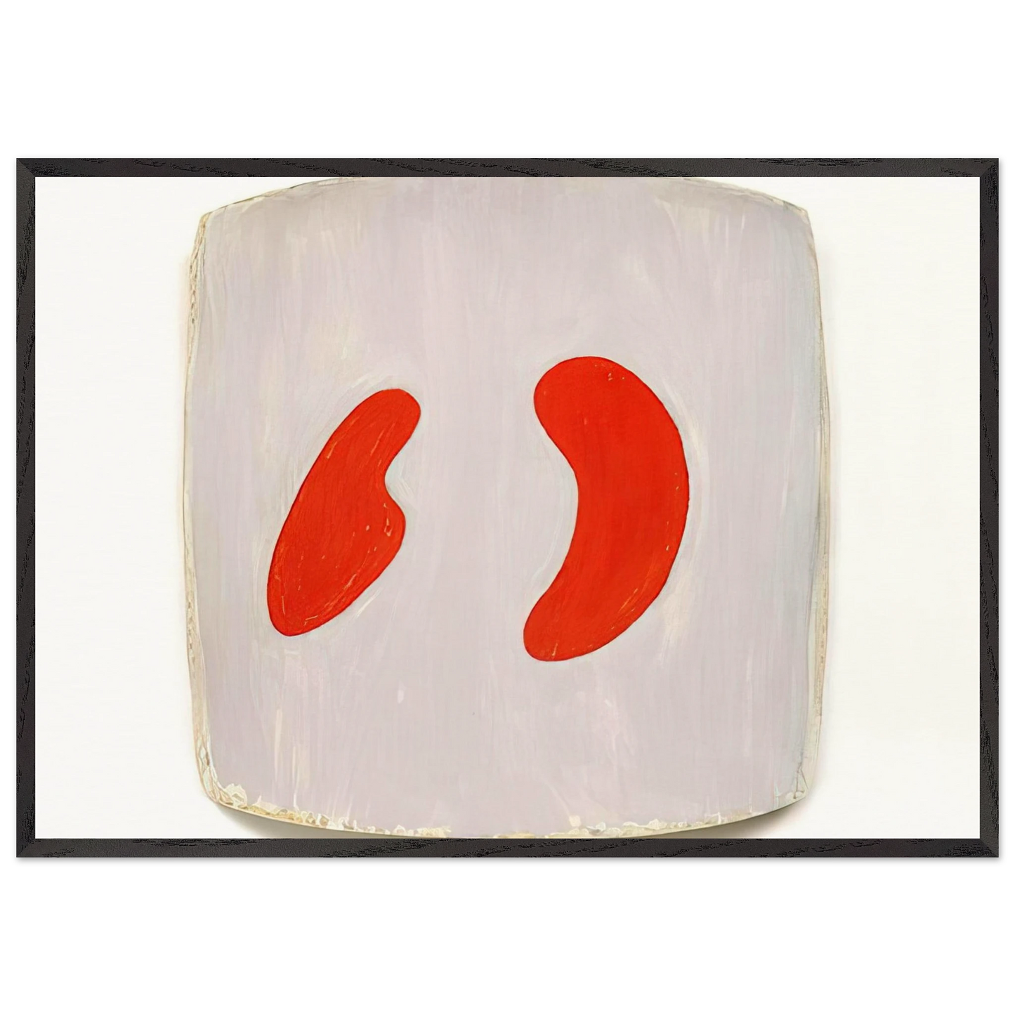 Chase Street Lounge - 2011 - Ron Gorchov Framed Art Print – Black Wooden Frame - Default Title - -Framed Art Print