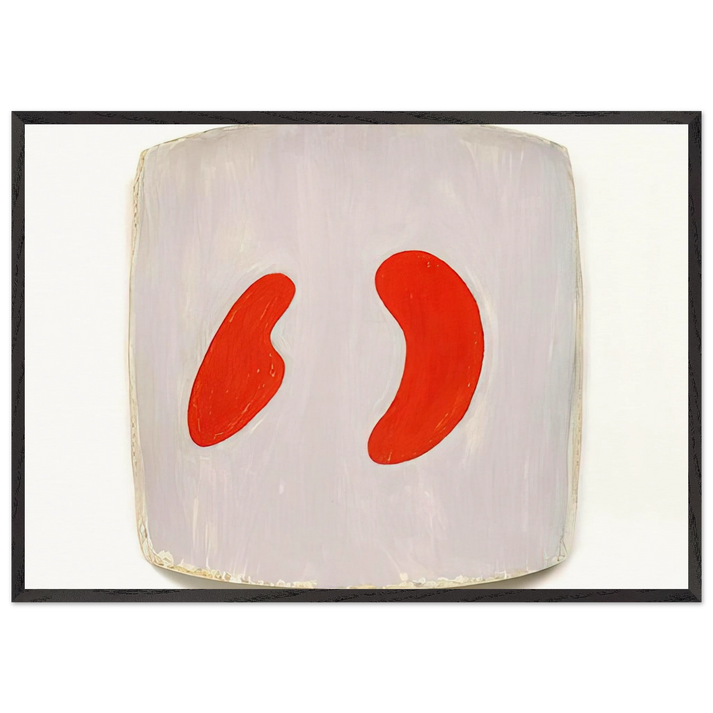 Chase Street Lounge - 2011 - Ron Gorchov 70x100 cm / 28x40 inches Framed Art Print – Black Wooden Frame