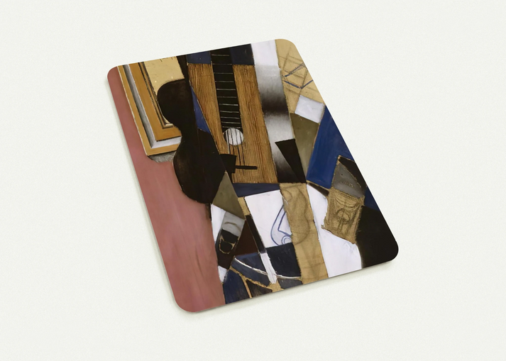 GUITAR AND PIPE 1913 By Juan Gris Pack of 10 Post Cards | Juan Gris Post Cards | A6 (10.5 x 14.8 cm) - 4.1 x 5.8 inches