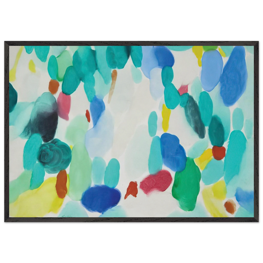 Pipers Near - Alice Baber Framed Art Print – Black Wooden Frame - Default Title - -Framed Art Print