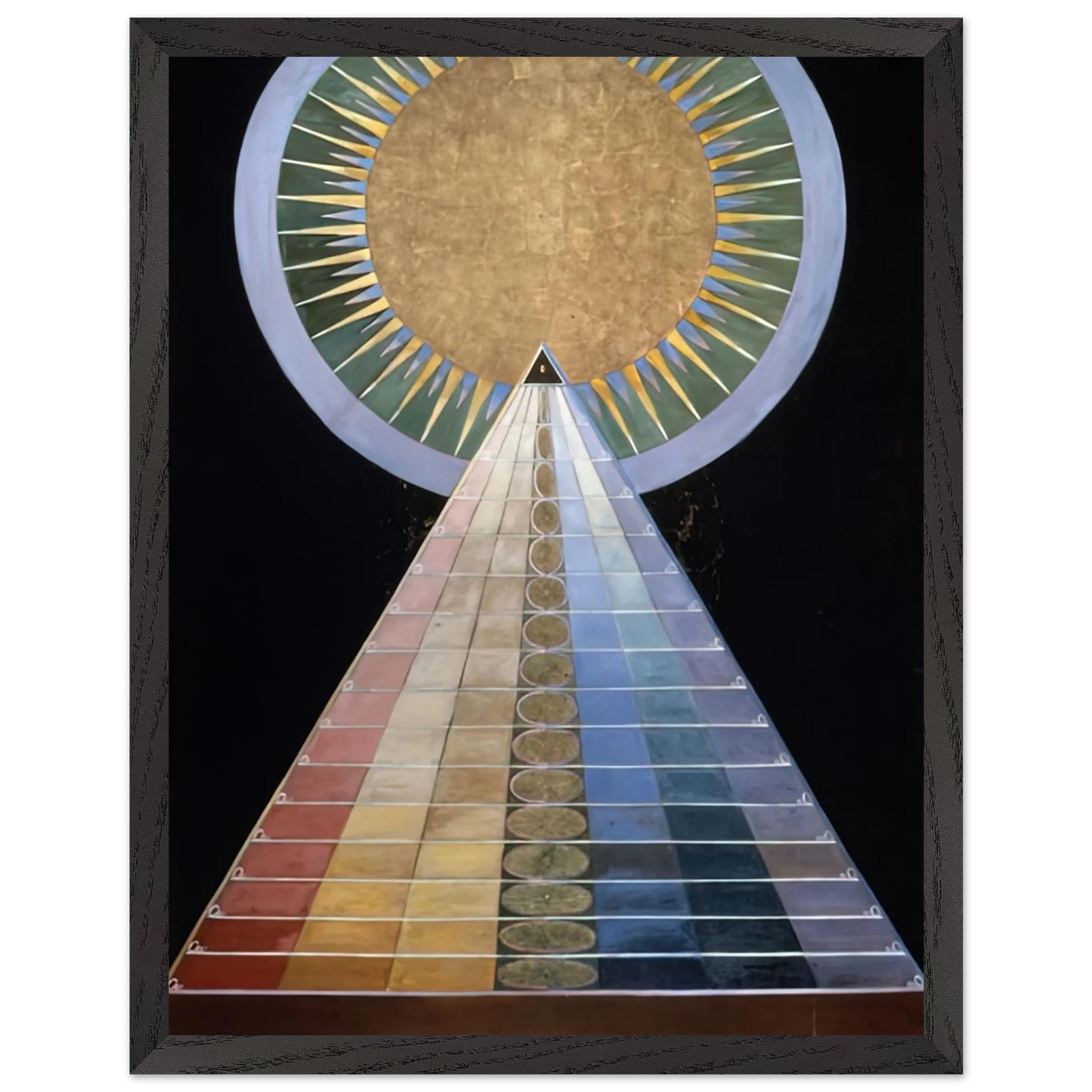 Hilma af Klint - ALTAR PAINTING 1915 Wall art - 40x50 cm / 16x20 Inches - Fine Art Poster - -