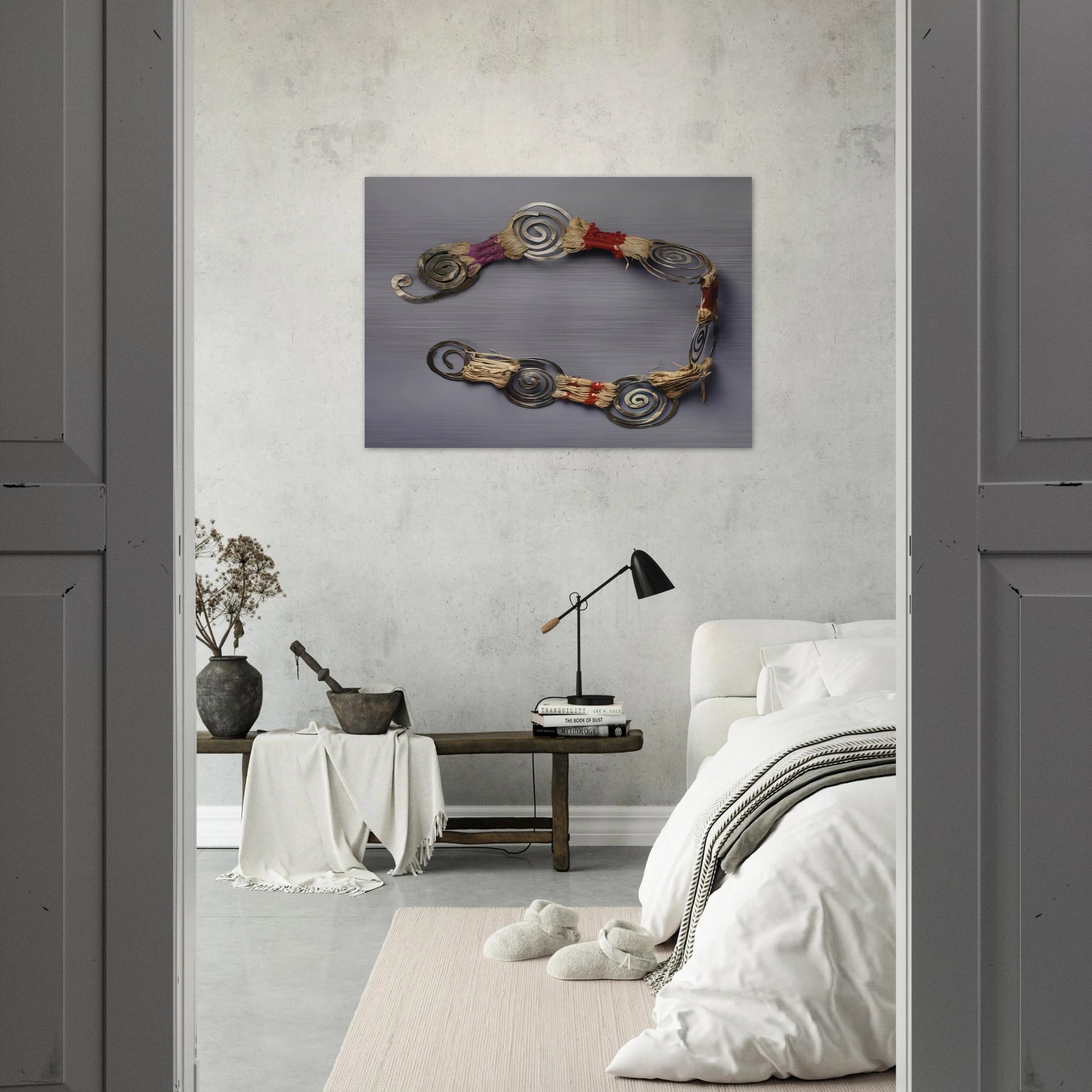 BELT 1935 - Alexander Calder Brushed Aluminum Print - 70x100 cm / 28x40 inches | Alexander Calder Aluminum Print | Alexander Calder Prints