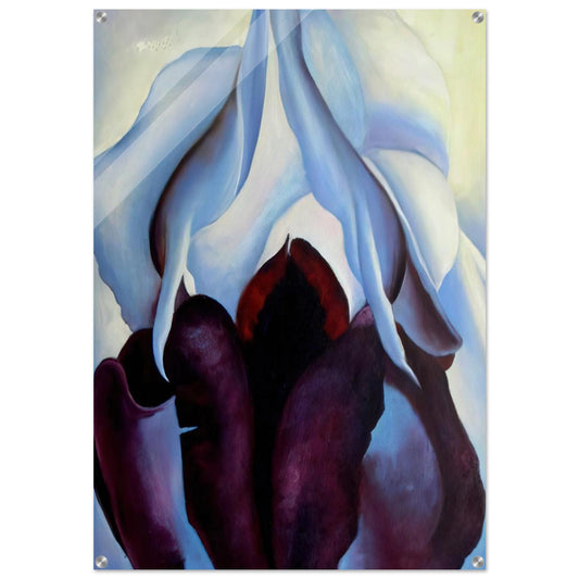 Flower of Life - Georgia O'Keeffe Acrylic Print - 70x100 cm / 28x40″ inches | Georgia O'Keeffe Wall Art | Georgia O'Keeffe Prints