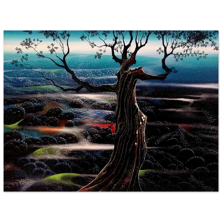 Eyvind Earle - Wild Valley  75x100 cm / 30x40inches Fine Art Poster