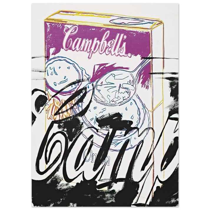 Andy Warhol - Campell's Onion Soup Box Fine Art Poster