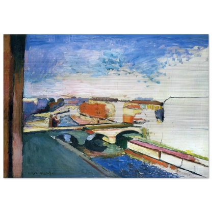 PONT SAINT MICHEL IN PARIS - Henri Matisse Brushed Aluminum Print - 70x100 cm / 28x40 inches | Henri Matisse Aluminum Print | Henri Matisse Prints