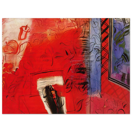 Raoul Dufy - STILL LIFE WITH VIOLIN HOMMAGE TO BACH 1952 Fine Art Poster - Default Title