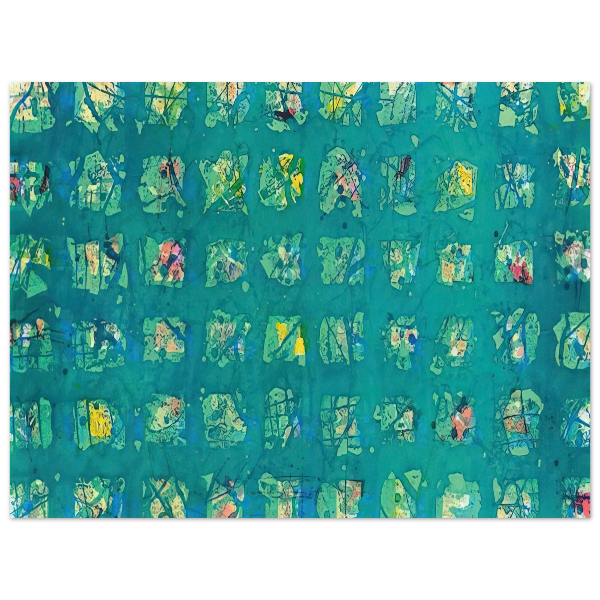 Sam Francis - La Primavera Fredda  Cold Spring  Fine Art Poster - Default Title
