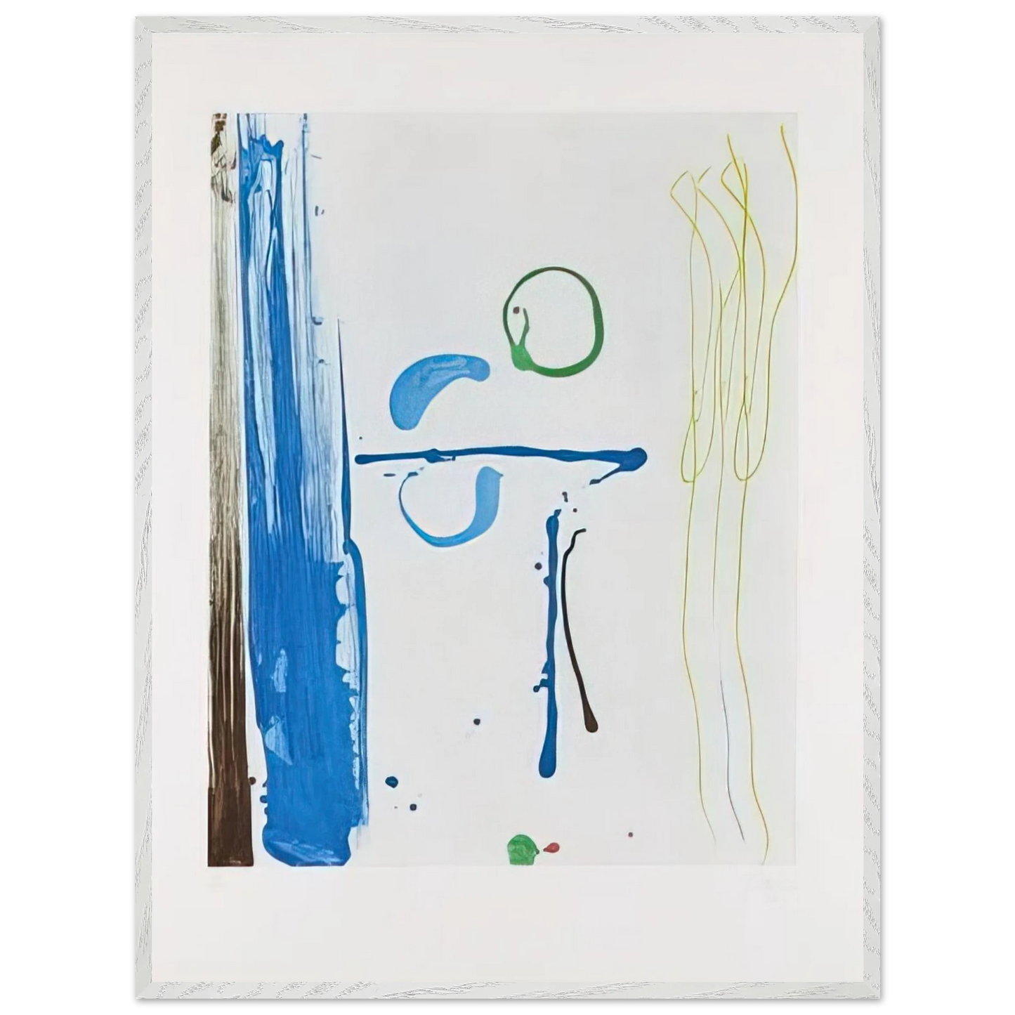 Helen Frankenthaler - Sunshine After Rain - 1987 Wall art - 40x50 cm / 16x20 inches - Fine Art Poster - -