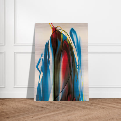 Phenomena Waiting Gables - 1965 - Paul Jenkins Brushed Aluminum Print - 70x100 cm / 28x40 inches | Paul Jenkins Aluminum Print | Paul Jenkins Prints