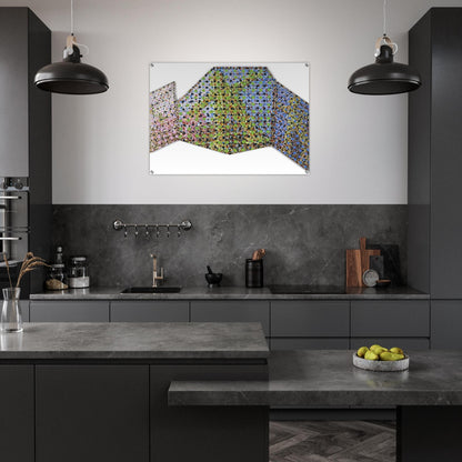 Mirror - 2002 - Jennifer Bartlett Acrylic Print - 70x100 cm / 28x40″ inches | Jennifer Bartlett Wall Art | Jennifer Bartlett Prints