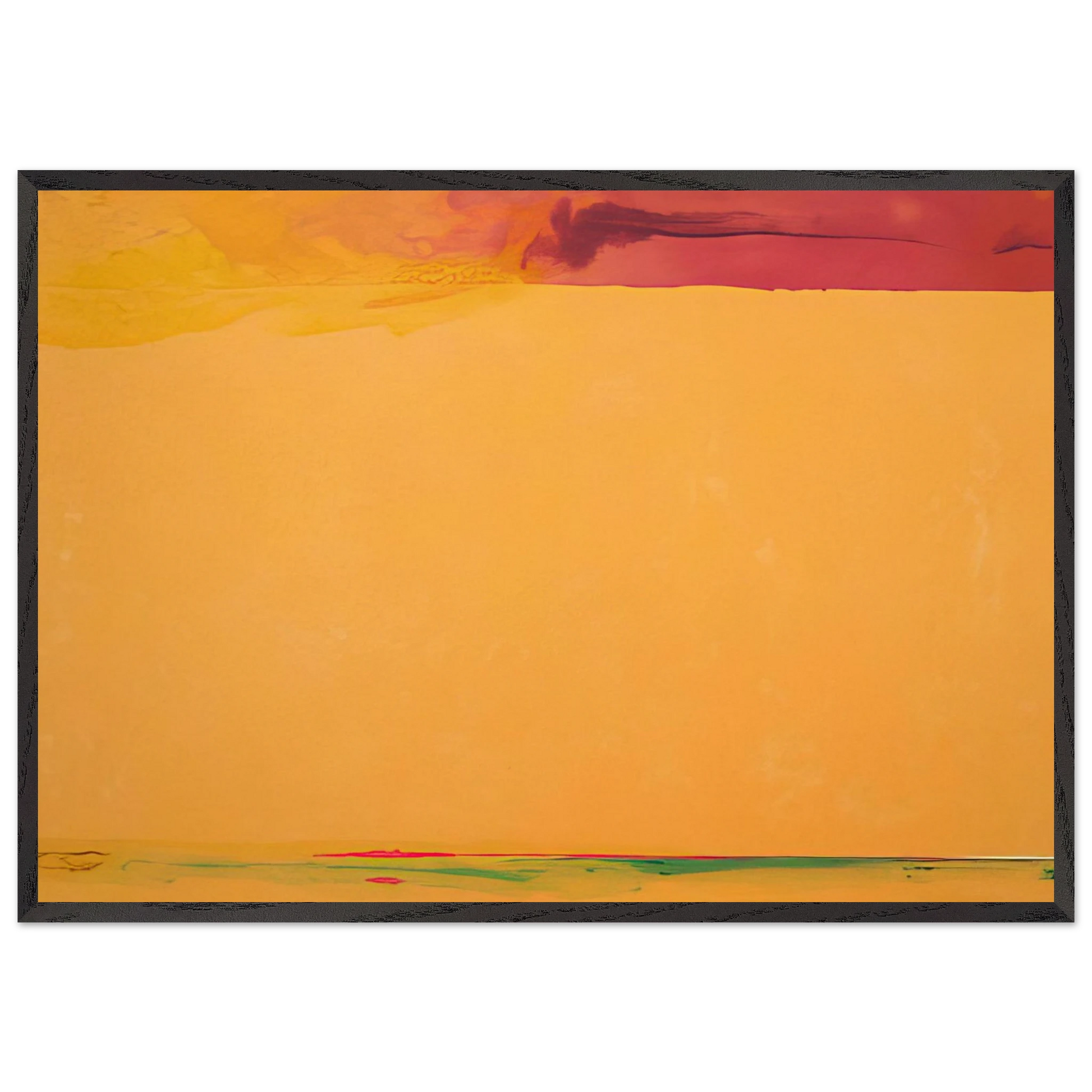 Southern Exposure - 2005 - Helen Frankenthaler Framed Art Print – Black Wooden Frame - Default Title - -Framed Art Print