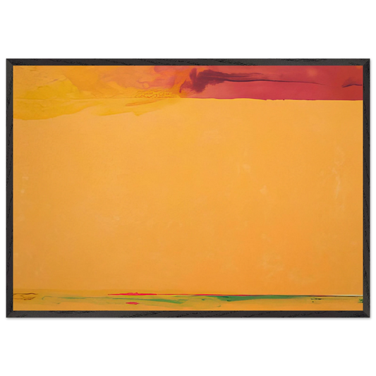 Southern Exposure - 2005 - Helen Frankenthaler Framed Art Print – Black Wooden Frame - Default Title - -Framed Art Print