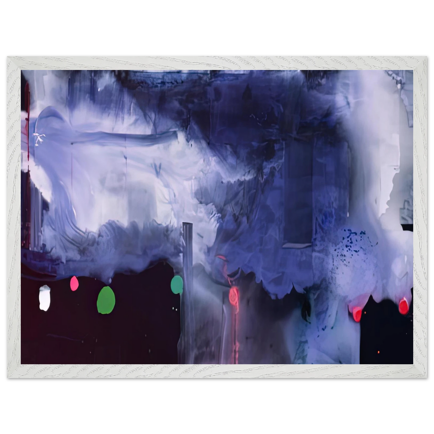 Helen Frankenthaler - Star Gazing, 1989- Wall Art - 60x80 cm / 24x32 inches - Premium Wooden Framed Poster With Fine Art Paper - Wood frame