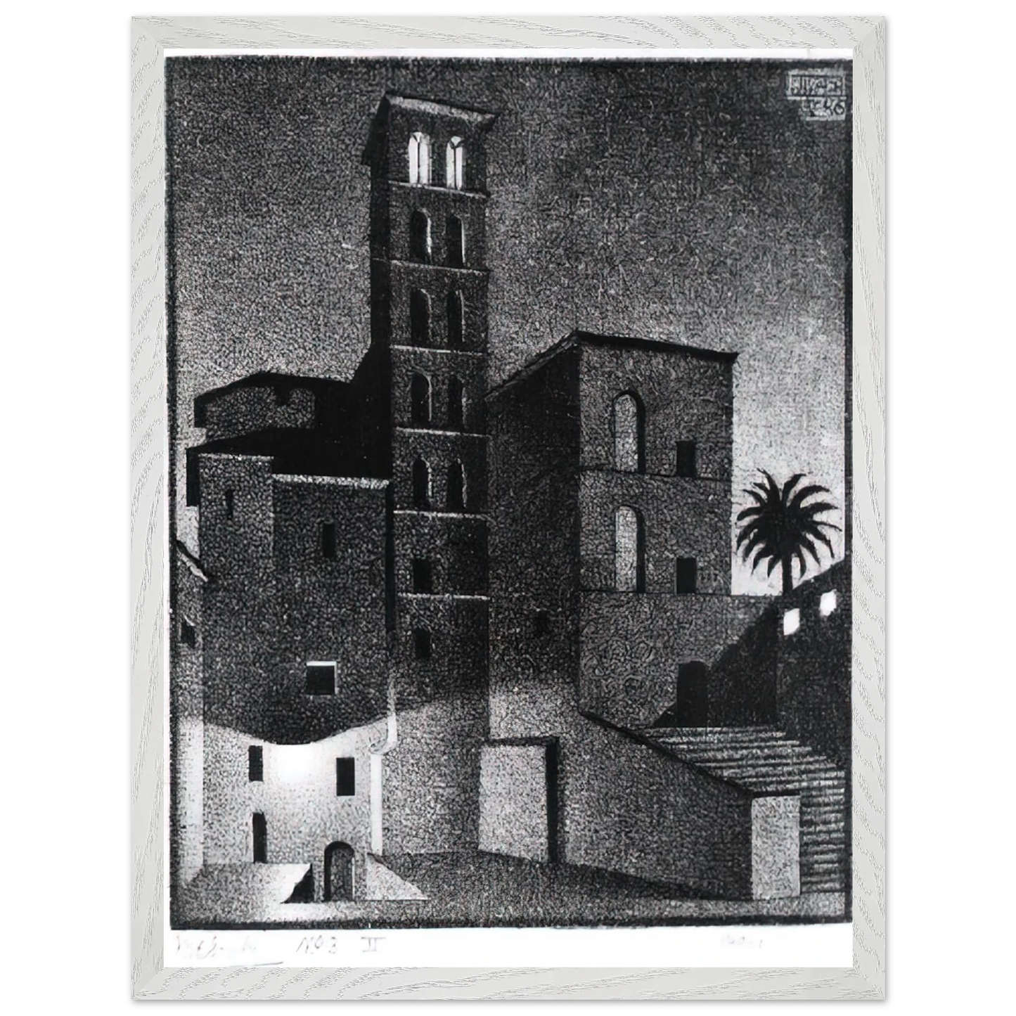 MC Escher - ESCHER (27) Wall Art - 30x40 cm / 12x16 inches - Fine Art Poster - -