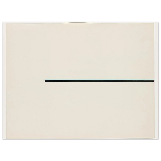 Ellsworth Kelly - Horizontal Line Fine Art Poster - Default Title