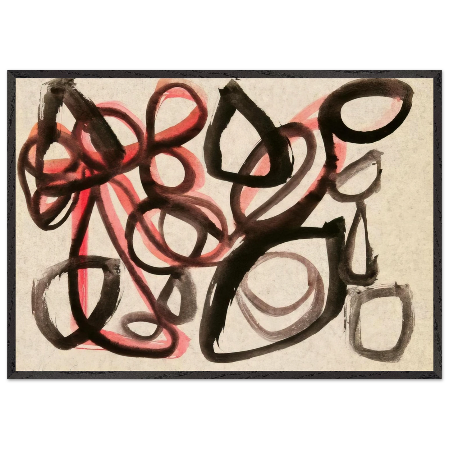 Fresno Friday November 10 1972 9 - 1972 - William Saroyan Framed Art Print – Black Wooden Frame - Default Title - -Framed Art Print