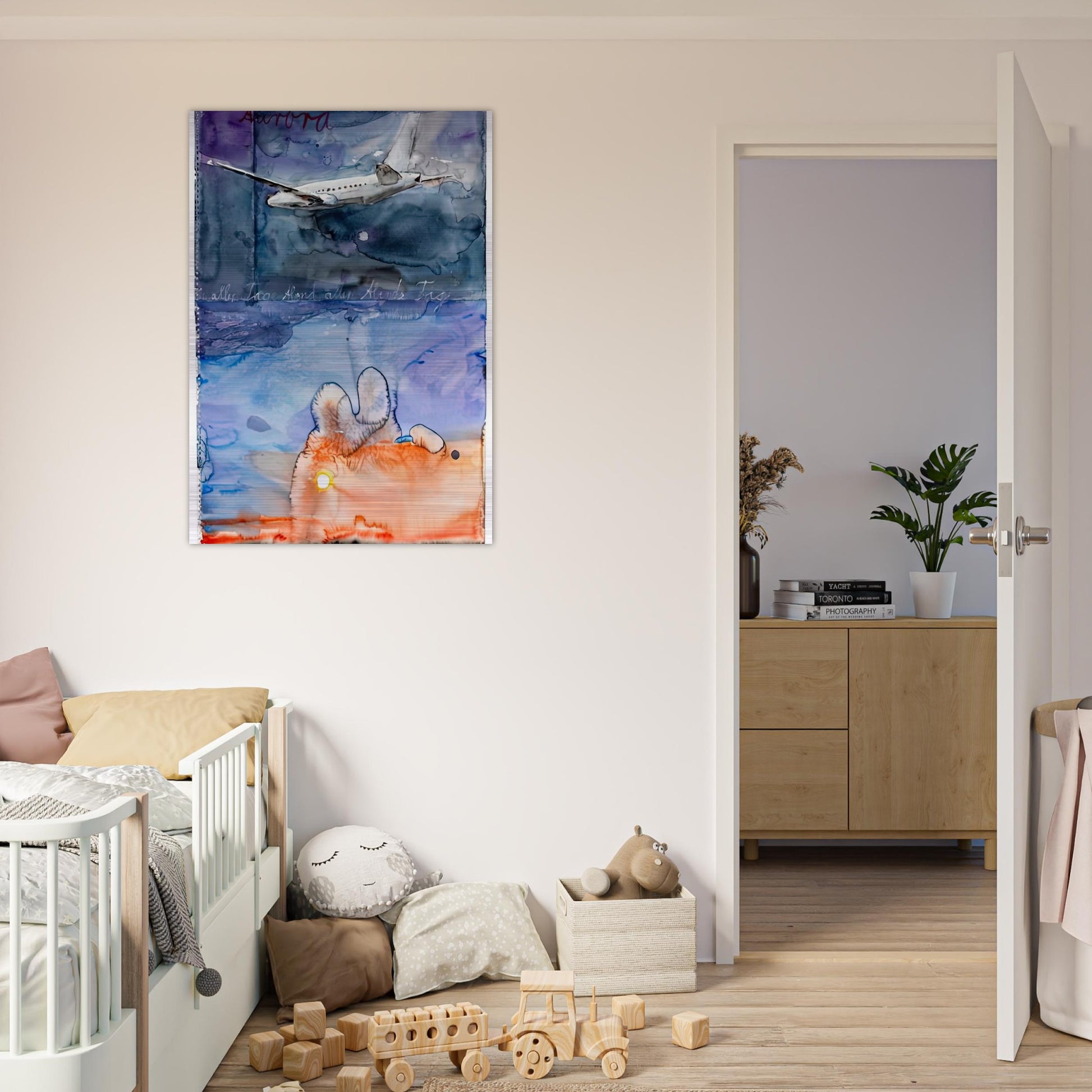 AURORA 2013 - Anselm Kiefer Brushed Aluminum Print - 70x100 cm / 28x40 inches | Anselm Kiefer Aluminum Print | Anselm Kiefer Prints