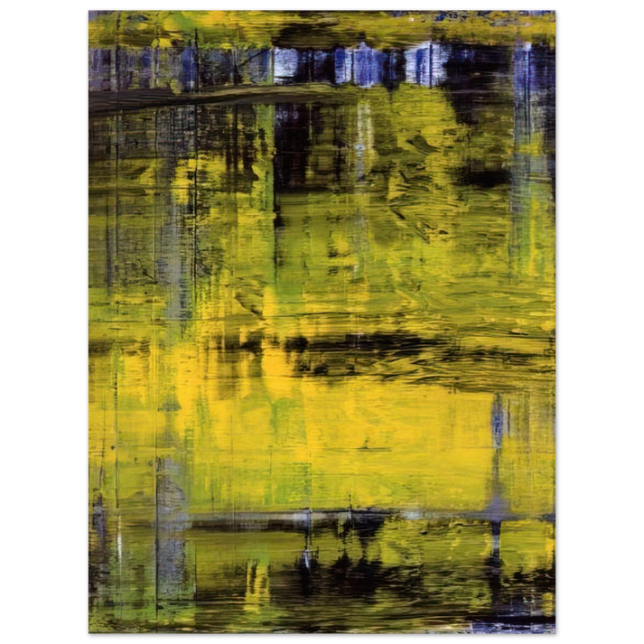 Gerhard Richter - ABSTRAKTES BILD ABSTRACT PICTURE 1994  75x100 cm / 30x40inches Fine Art Poster
