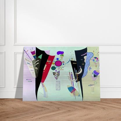 RECIPROCAL ACCORDS 1942 - Wassily Kandinsky Brushed Aluminum Print - 70x100 cm / 28x40 inches | Wassily Kandinsky Aluminum Print | Wassily Kandinsky Prints