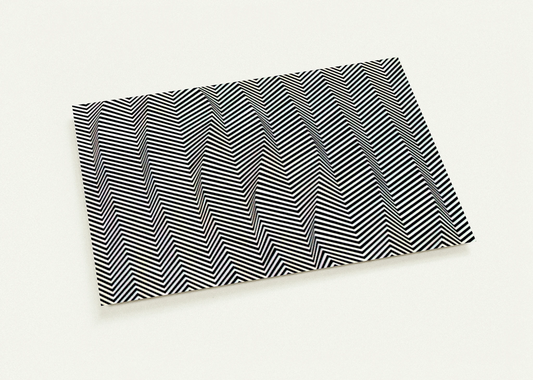 DESCENDING 1966 By Bridget Riley Pack of 10 Post Cards | Bridget Riley Post Cards | A6 (10.5 x 14.8 cm) - 4.1 x 5.8 inches
