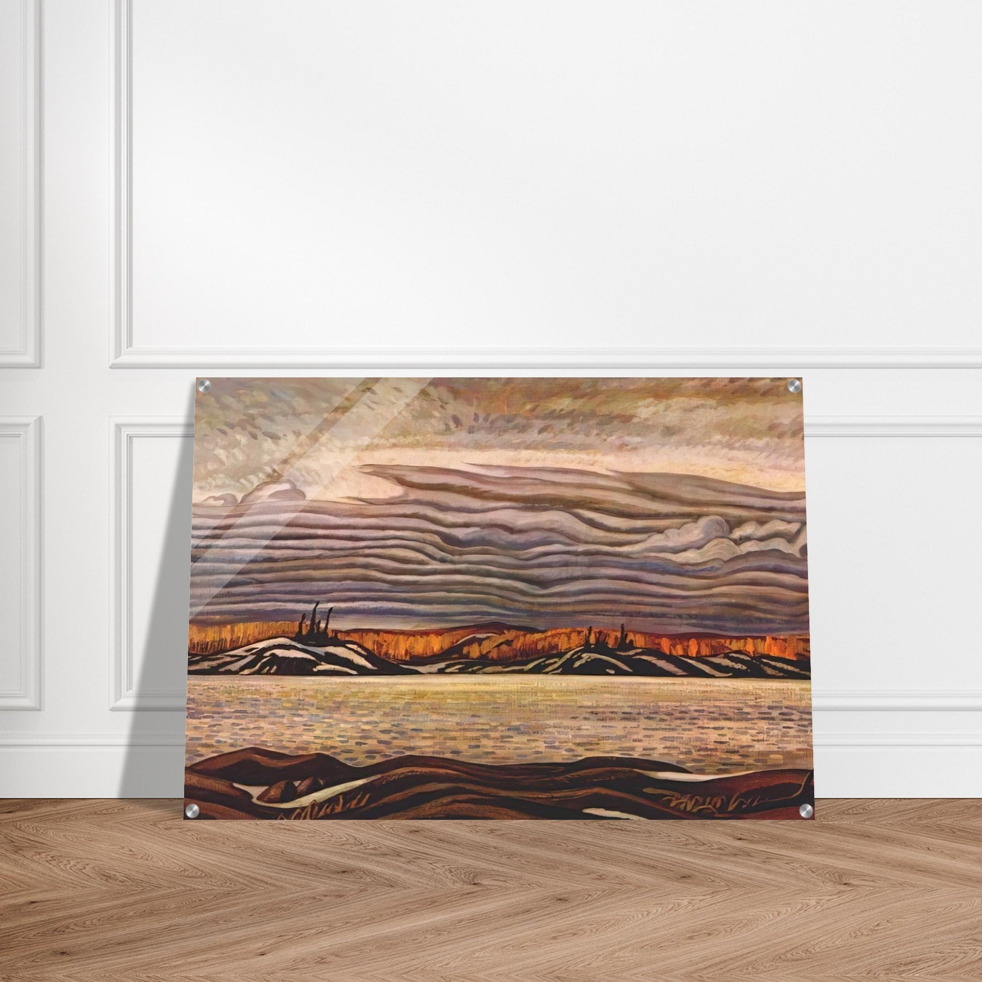 Algoma in November - 1935 - A.Y. Jackson Acrylic Print - 70x100 cm / 28x40″ inches | A.Y. Jackson Wall Art | A.Y. Jackson Prints
