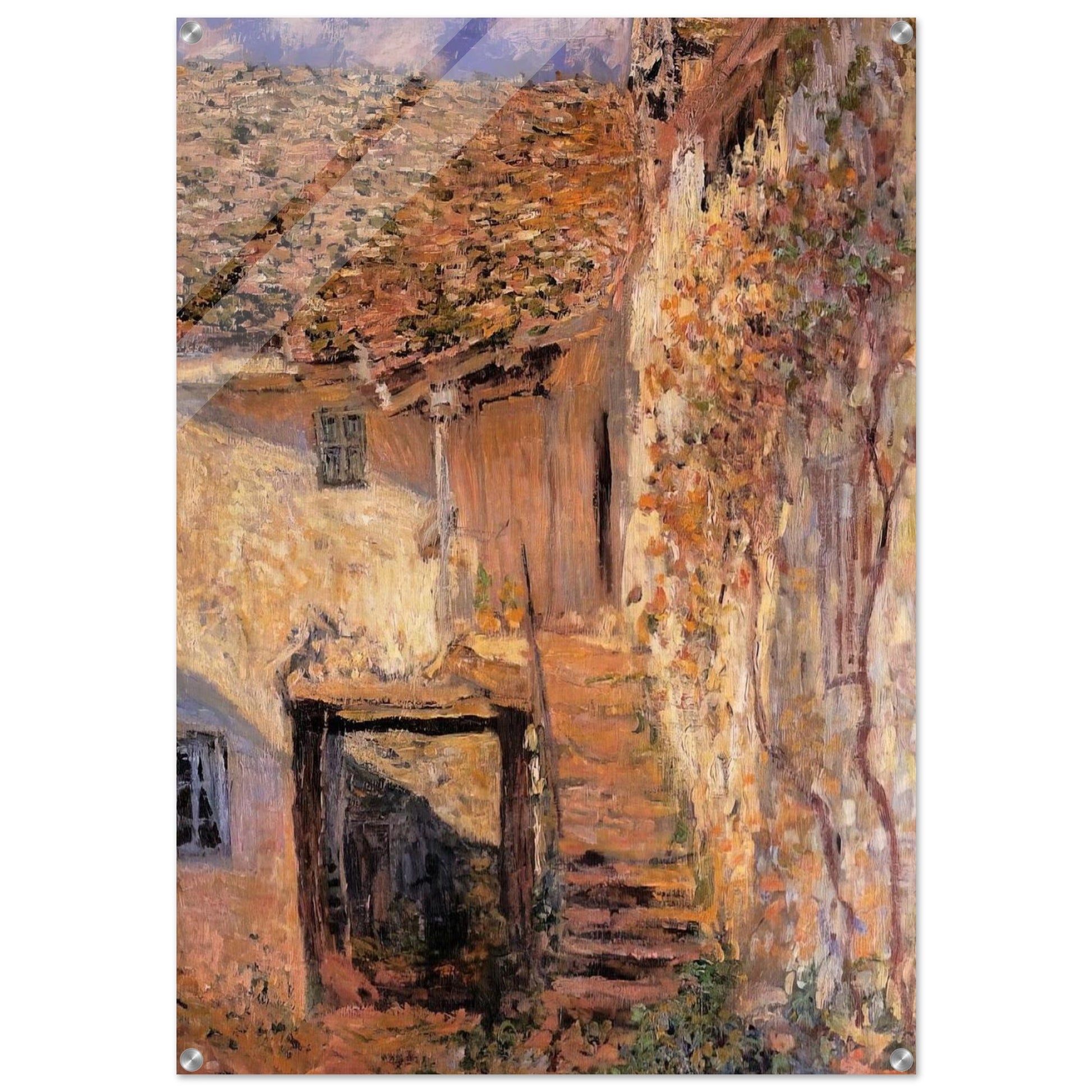 The Steps - claude monet Acrylic Print - 70x100 cm / 28x40″ inches
