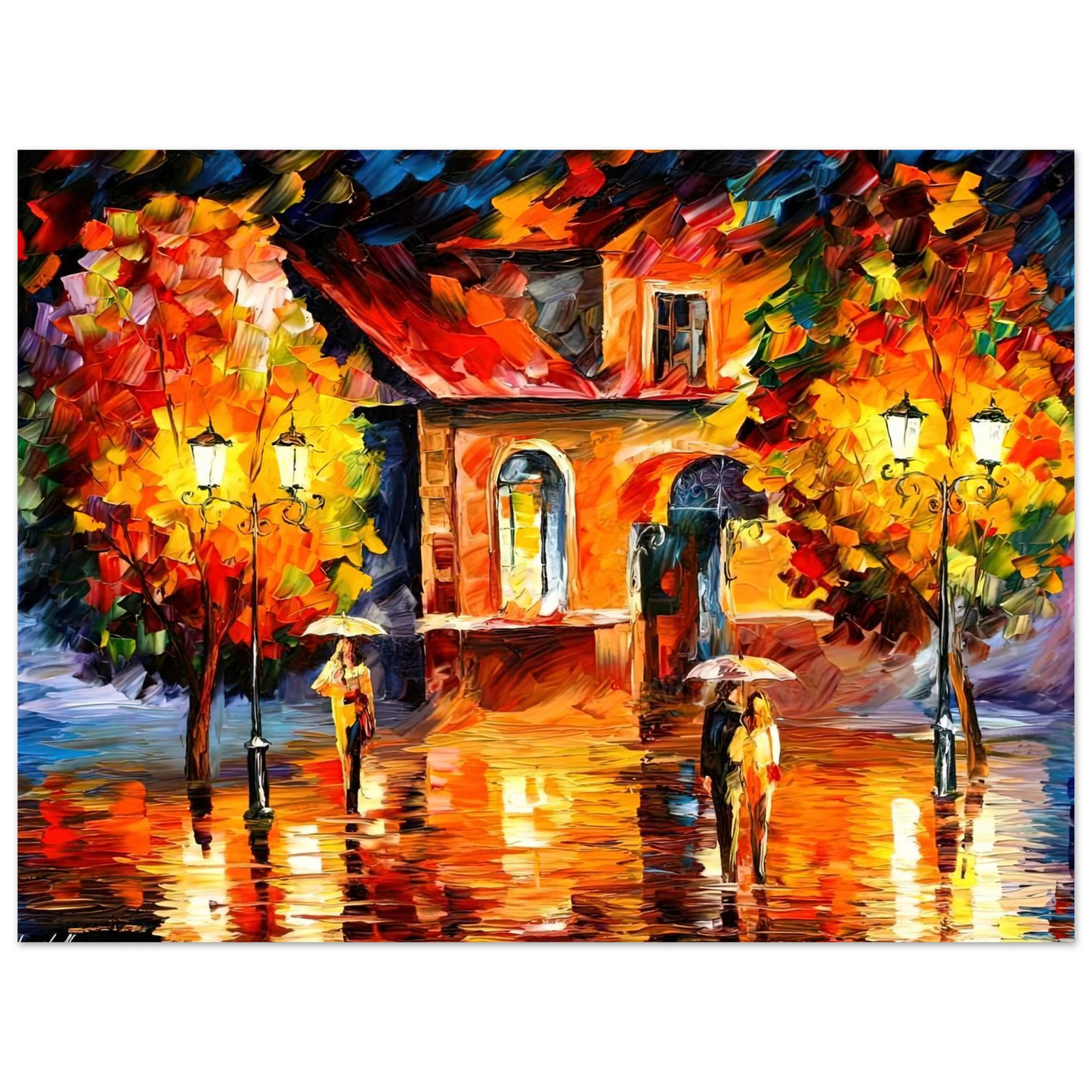 Leonid Afremov - Leonid Afremov Fine Art Poster - 13x18 cm / 5x7 inches