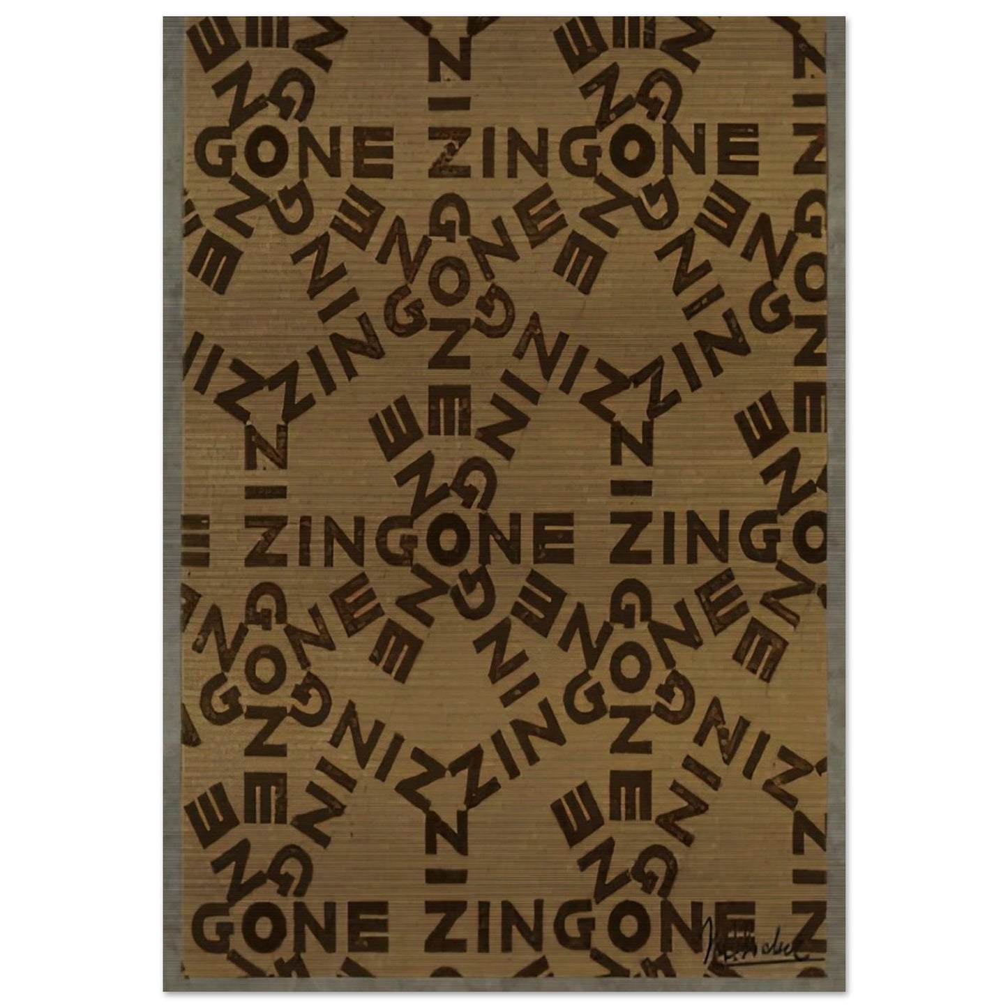 ESCHER (20) - MC Escher Brushed Aluminum Print - 70x100 cm / 28x40 inches | MC Escher Aluminum Print | MC Escher Prints