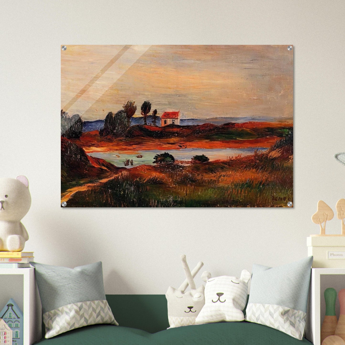 View of Brittany - Pierre-Auguste Renoir Acrylic Print - 70x100 cm / 28x40″ inches