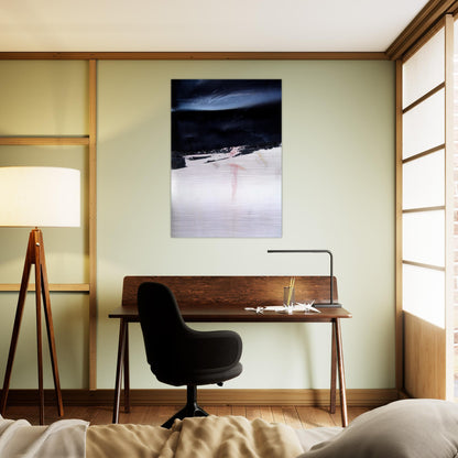 Orage - Art Informel - Nicolas de Stael Brushed Aluminum Print - 70x100 cm / 28x40 inches | Nicolas de Stael Aluminum Print | Nicolas de Stael Prints