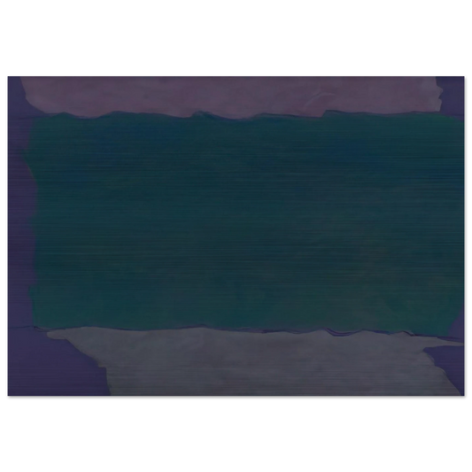 Infinity Field Lefkada Series - 1982 - Theodoros Stamos Brushed Aluminum Print - 70x100 cm / 28x40 inches | Theodoros Stamos Aluminum Print | Theodoros Stamos Prints