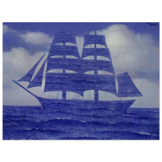 Rene Magritte - THE SEDUCER 1953 Fine Art Poster - Default Title
