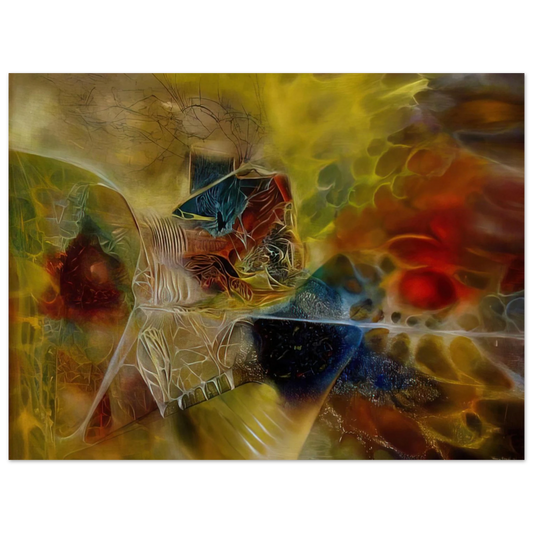 Jimmy Ernst - Biological Discovery - 1944 Fine Art Poster - Default Title