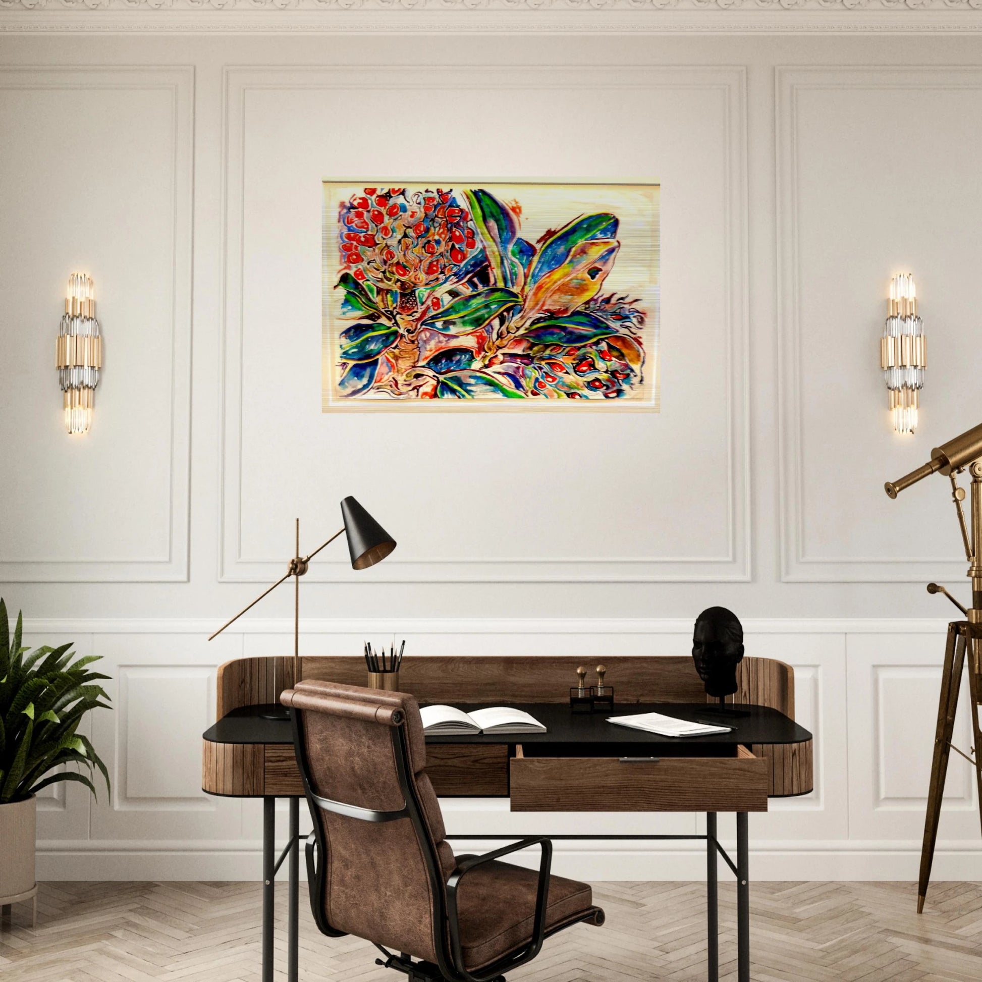 Walter Anderson - Walter Anderson Brushed Aluminum Print - 70x100 cm / 28x40 inches | Walter Anderson Aluminum Print | Walter Anderson Prints